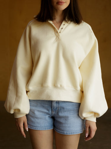 Laurie Balloon Sleeve Pullover