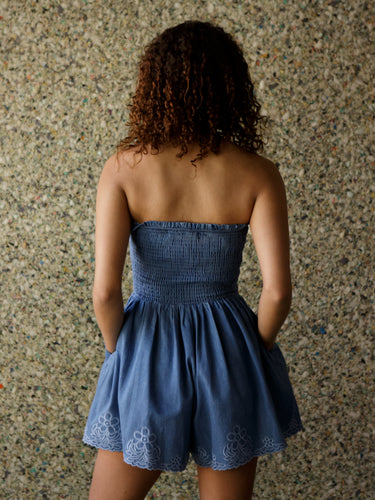 Shane Strapless Romper