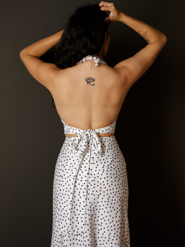 Zoey Polka Dot Halter