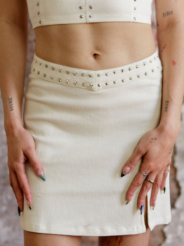 Riley Star Studded Skirt