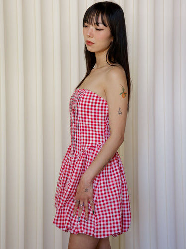 Elodie Checkered Dress