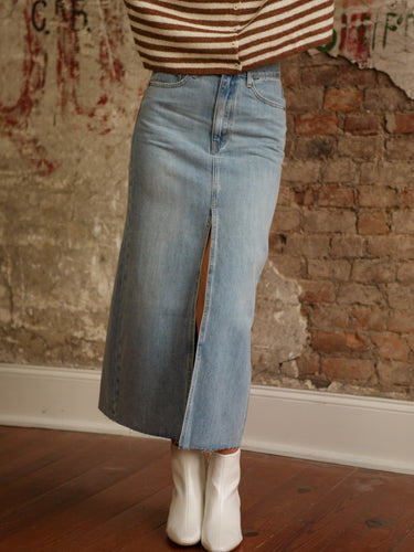 Scout Denim Midi Skirt