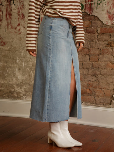 Scout Denim Midi Skirt