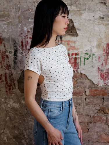 Lainey Polka Dot Top