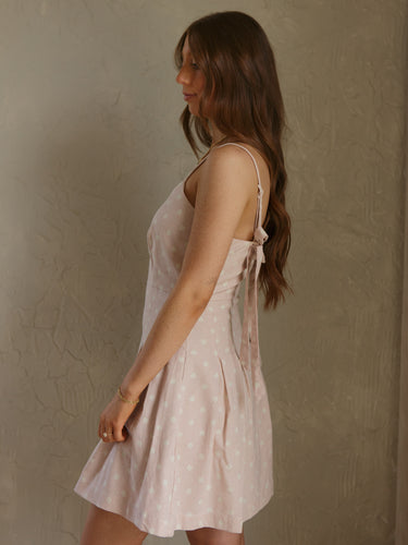 Alaya Polka Dot Dress