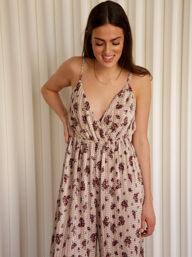 Greta Floral Jumpsuit