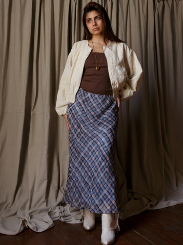 Isabella Checkered Skirt