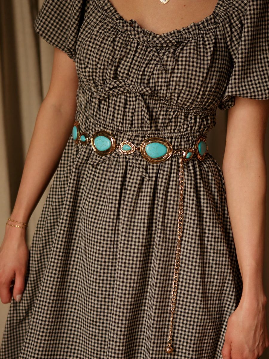 Gloss Rock Chain Belt