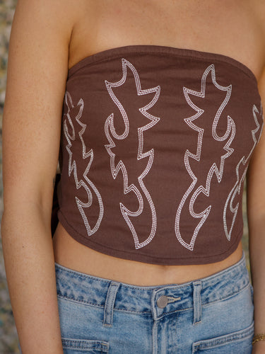 Hunter Strapless Top