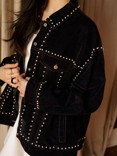 Ziggy Pearl Denim Jacket