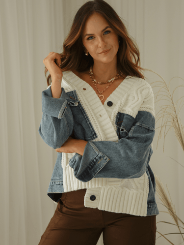 Molly Green - Amber Soft Denim Jacket - Outerwear