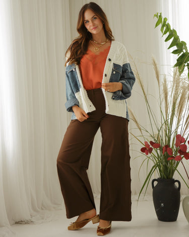 Molly Green - Amber Soft Denim Jacket - Outerwear