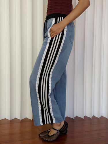 Molly Green - Annabelle Side Stripe Pants - Pants