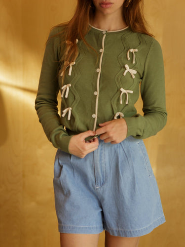 Molly Green - Austin Slouchy Denim Shorts - Shorts