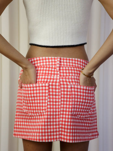 Molly Green - Avery Checkered Skirt - Skirts