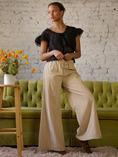 Molly Green - Bristol Drawstring Pants - Denim