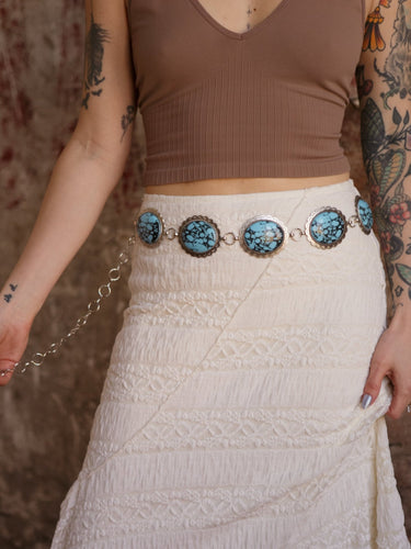 Molly Green - Buckled Belle Chain Belt - Accessories