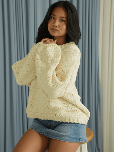 Molly Green - Darby Slouchy Sweater - Sweaters_Cardigans