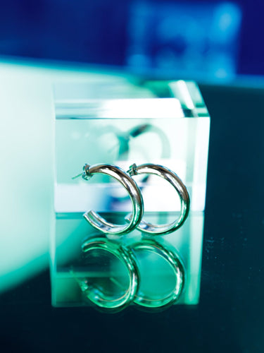 Molly Green - Elizabeth Large Bold Hoops - Jewelry