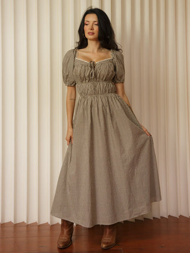 Molly Green - Estefani Checkered Dress - Casual_Dresses