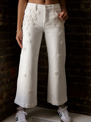Molly Green - Flower Farm Jeans - Denim