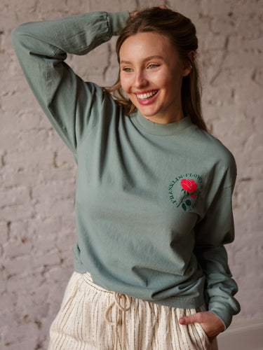 Molly Green - Franklin Flower District Long Sleeve - Graphics