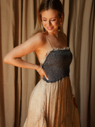 Molly Green - Gloria Smocked Maxi Dress - Casual_Dresses