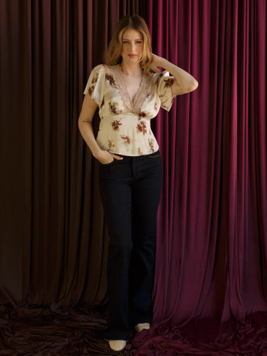 Molly Green - Hannah Silky Blouse - Casual_Tops