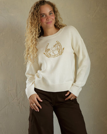 Molly Green - Horse On The Run Sweater - Graphics