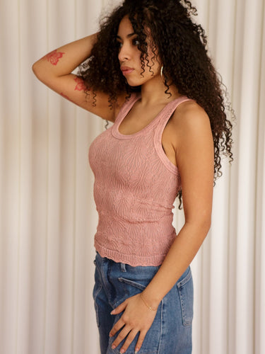 Molly Green - Iris Lace Tank Top - Basic_Tops