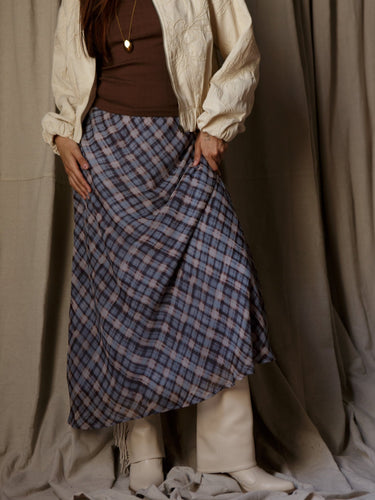 Molly Green - Isabella Checkered Skirt - Skirts