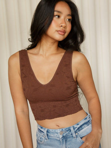 Molly Green - Isla V Neck Tank - Basic_Tops