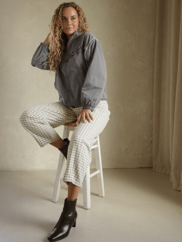Molly Green - Janiyah Ruffle Windbreaker - Outerwear
