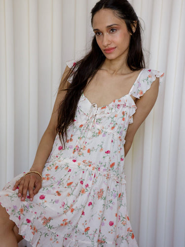 Molly Green - Joyce Floral Ruffle Dress - Casual_Dresses