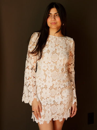 Molly Green - Juno Flower Cut Dress - Casual_Dresses
