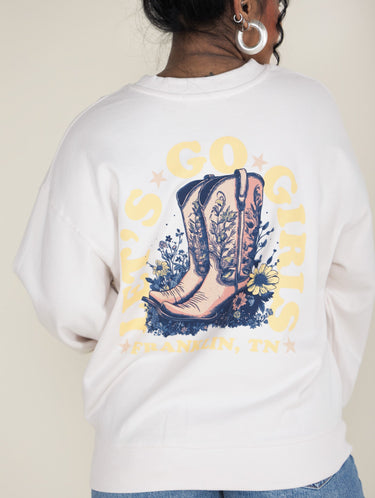 Molly Green - Let's Go Franklin Sweatshirt - Graphics