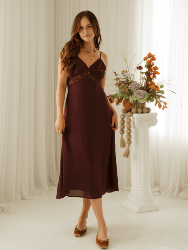 Molly Green - Loribeth Lace Midi Dress - Casual_Dresses