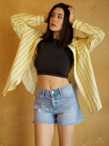 Molly Green - Lottie Stripe Button Down - Casual_Tops