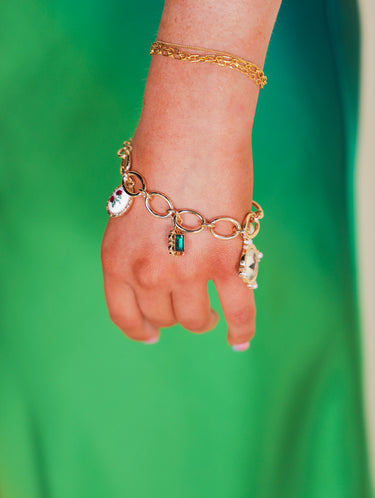 Molly Green - Love Letter Trinket Bracelet - Jewelry