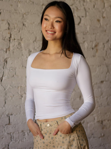 Molly Green - Milly Basic Long Sleeve - Basic_Tops