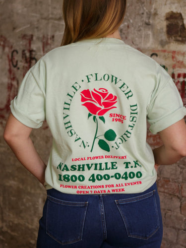 Molly Green - Nashville Flower District Tee - Graphics