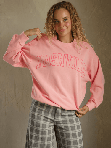 Molly Green - Nashville Outline Sweatshirt - Graphics
