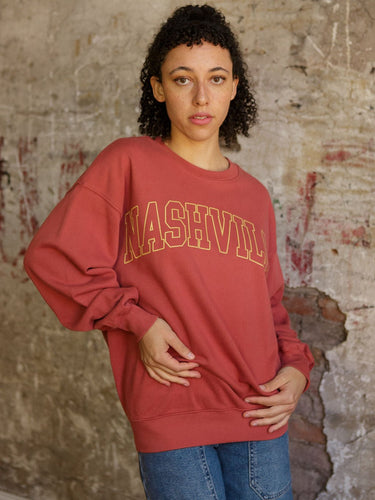 Molly Green - Nashville Outline Sweatshirt - Graphics