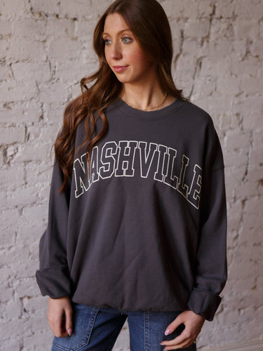 Molly Green - Nashville Outline Sweatshirt - Graphics