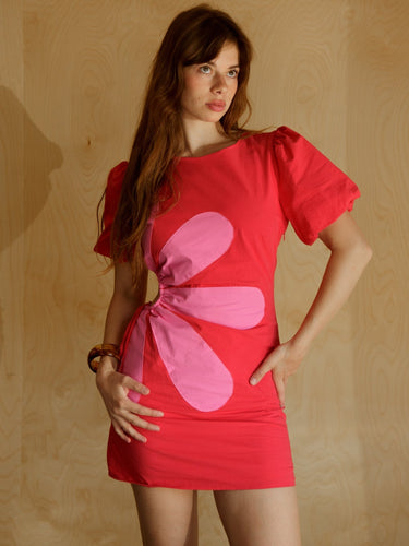 Molly Green - Poet Mini Dress - Casual_Dresses