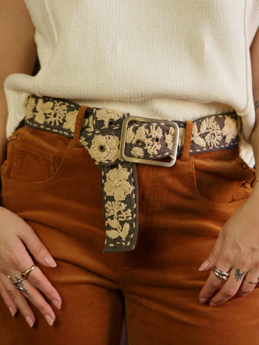 Molly Green - Prairie Bloom Belt - Accessories