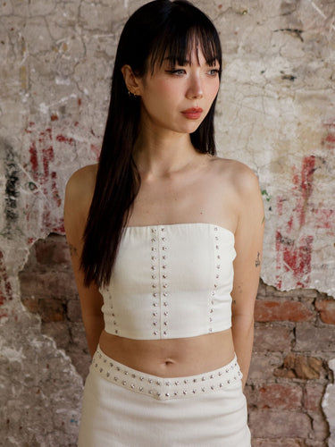 Molly Green - Riley Star Studded Top - Casual_Tops