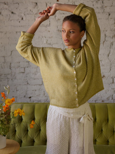 Molly Green - Shayleen Striped Sweater - Sweaters_Cardigans