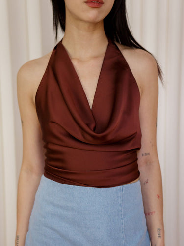 Molly Green - Sheanna Scoop Neck Top - Dressy_Tops