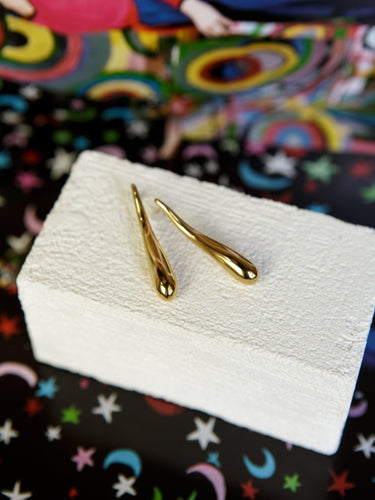 Molly Green - Steph Dripping Bar Earrings - Jewelry